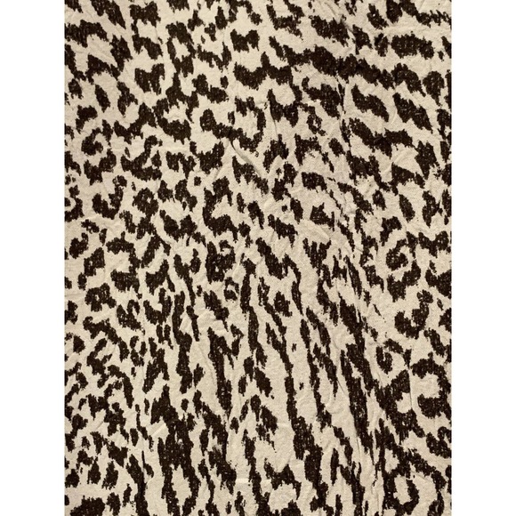 Chico's Women’s Leopard Print Multicolored Sequins Tan Brown Jacket Size 1 - Picture 11 of 12